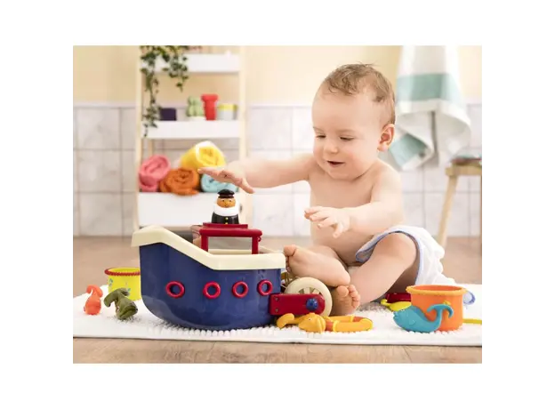 აბაზანის სათამაშო ნაკრები Btoys FISH N SPLISH, BATH BOAT, 3 image
