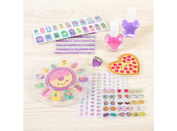 ფრჩხილების ლაქის ნაკრები Make It Real Glitter Girls Nail Party, 3 image