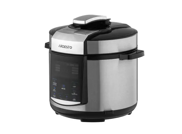 მულტისახარში Ardesto pressure cooker, 900W, bowl-5l, electronic control, recipes book, iron/plastic, silver, 4 image