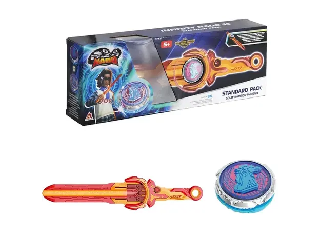 სათამაშო ნაკრები Infinity Nado VI Standard Pack Gold Warrior Phoenix, 2 image