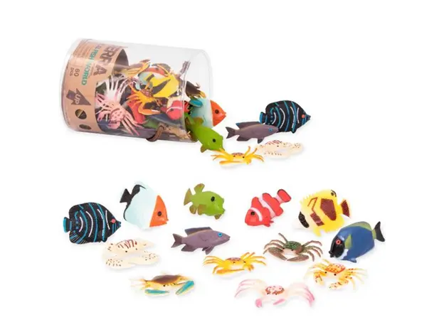 ტროპიკული თევზების სამყაროს ფიგურები Terra TROPICAL FISH WORLD