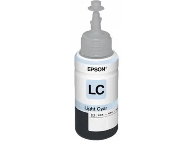 კარტრიჯი Epson L800 Light Cyan ink bottle 70ml (10 x 15 - 1800 Photo Pages) C13T67354A, 3 image