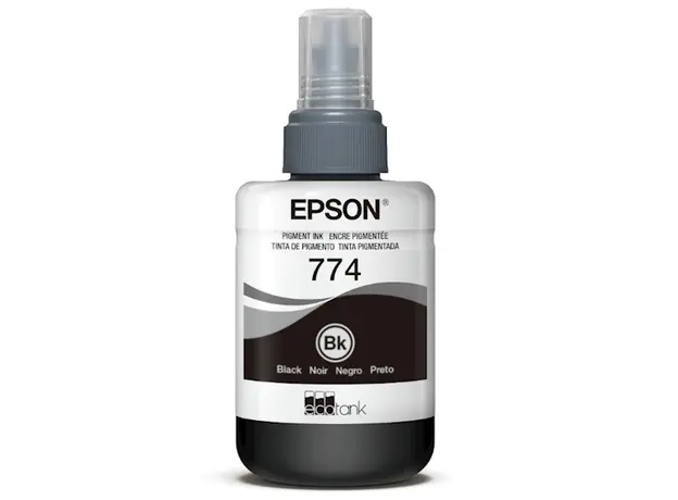 კარტრიჯი EPSON T774 Black Pigment 140ml Ink ORIGINAL (C13T77414A) I/C (b) M100/200, 2 image