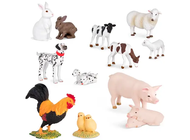 შინაური ცხოველების სათამაშო ნაკრები Terra FARM ANIMAL SET #2