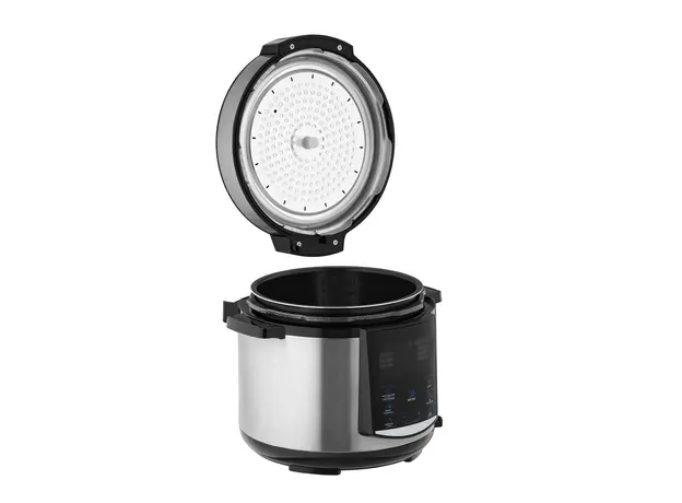 მულტისახარში Ardesto pressure cooker, 900W, bowl-5l, electronic control, recipes book, iron/plastic, silver, 6 image