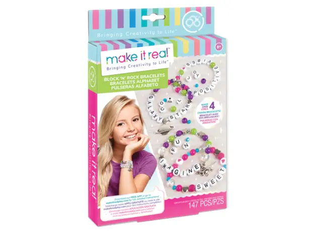 სამაჯურების ასაწყობი ნაკრები Make It Real Block & Rock Charm Bracelets, 2 image