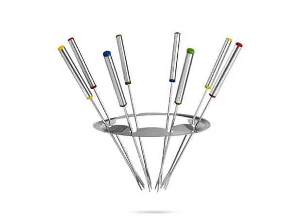 გრილი Princess 172680 Stainless Steel Fondue, 5 image