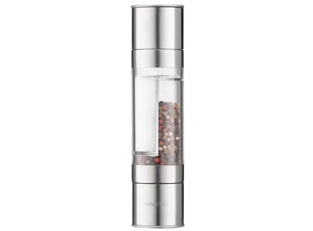 საფქვავი Ardesto Salt and Pepper Mill Gemini, glass, stainless steel, 4 image