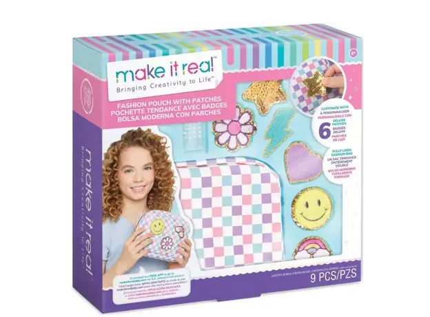 საბავშვო ჩანთა Make It Real Fashion Bag with Patches