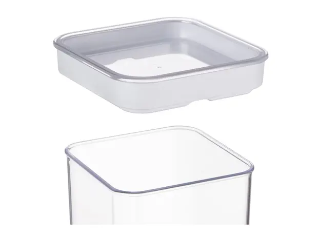 კონტეინერის ნაკრები Ardesto Food storage containers Fresh, 3pcs, plastic, white, 3 image