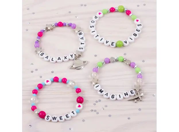 სამაჯურების ასაწყობი ნაკრები Make It Real Block & Rock Charm Bracelets, 4 image