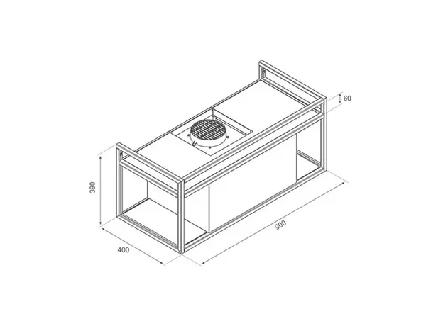 გამწოვი AIRFORCE Q-BIC WG 90 ANT/BK, 6 image