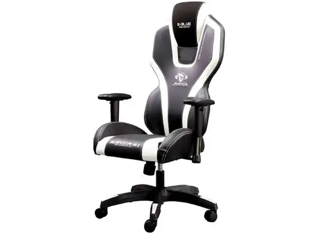 სათამაშო სავარძელი E-BLUE Auroza gaming chair – WHITE (EEC410BWAA-IA), 4 image