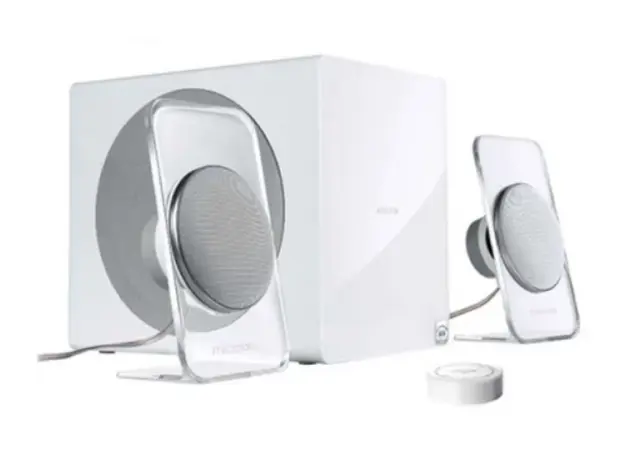 დინამიკი 2.1 Microlab ORB (FC-60BT) NFC Btuetooth Speaker 105W White, 3 image