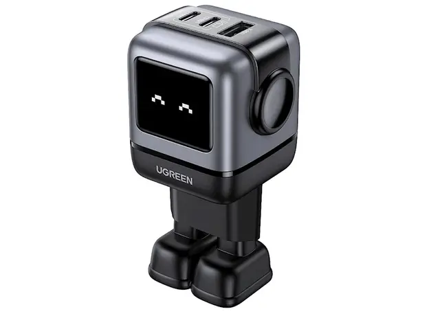 მობილურის დამტენი UGREEN 25685B Nexode RG, 65W, USB, USB Type-C, Black/Grey, 2 image