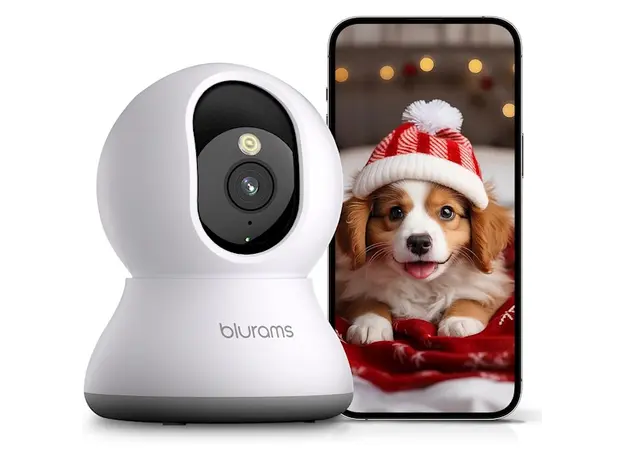 ვიდეო სათვალთვალო კამერა Blurams A31S Dome Flare, Indoor Pet Camera, White, 3 image