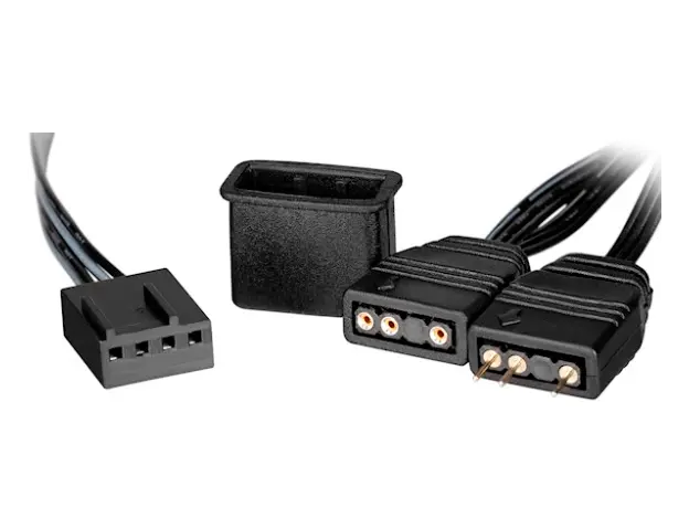 ქულერი 2E Gaming Case fan 2E Gaming Air Cool ACF120PA-ARGB, 120mm, 800-1700rpm, 4pin PWM, + 5V 3pin RGB, 19.4-33.8dBa, 5 image