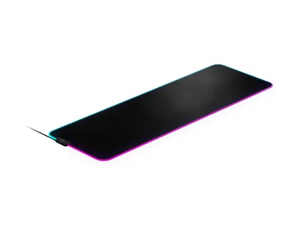 მაუსპადი SteelSeries Mouse Pad QcK Prism Cloth RGB M (900x300x4mm), black