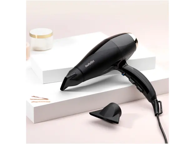 თმის საშრობი Babyliss 6714E Air Pro 2300 Hair Dryer Black, 5 image