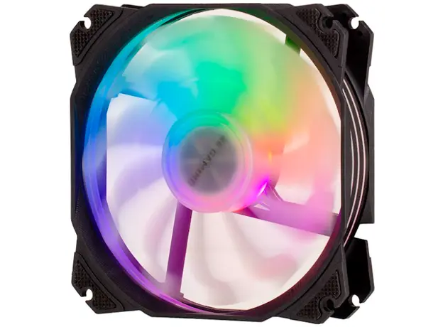 ქულერი 2E Gaming Case fan 2E Gaming Air Cool ACF120PA-ARGB, 120mm, 800-1700rpm, 4pin PWM, + 5V 3pin RGB, 19.4-33.8dBa