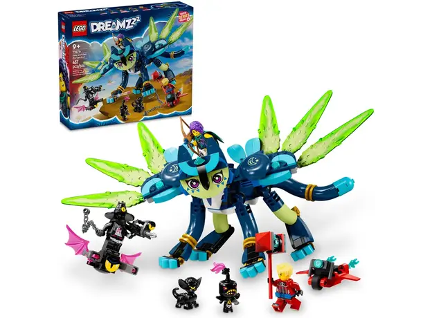 ლეგო LEGO constructor Zoe and Zian the cat