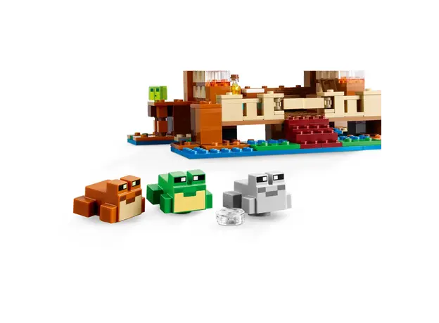 ლეგო LEGO Minecraft House in the shape of a frog, 4 image