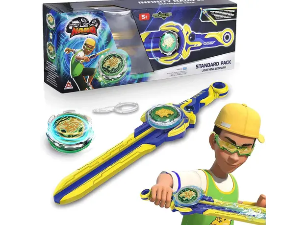 სათამაშო ნაკრები Infinity Nado VI Standard Pack Lighting Leopard