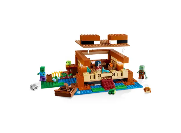 ლეგო LEGO Minecraft House in the shape of a frog, 3 image