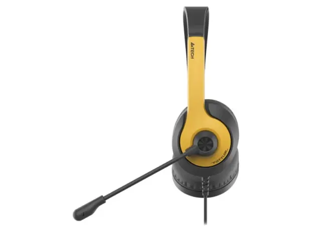 ყურსასმენი A4tech Fstyler FH100U USB Stereo Headset With Mic Bumblebee, 4 image