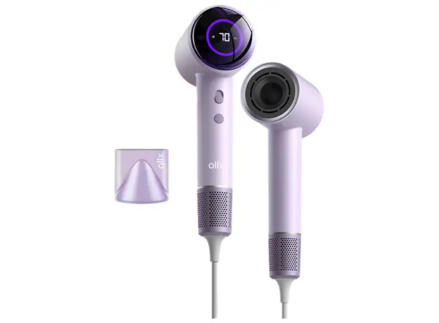 თმის საშრობი ALLX AXH-015P, 1600W, High Speed Hair Dryer, Negative Ionic, Turbo, Purple, 2 image