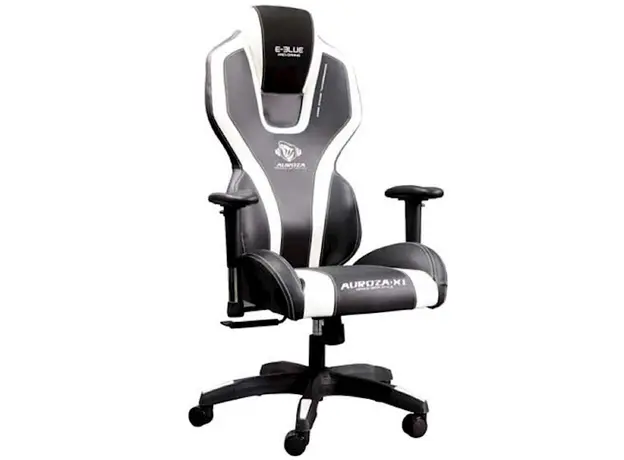 სათამაშო სავარძელი E-BLUE Auroza gaming chair – WHITE (EEC410BWAA-IA), 3 image