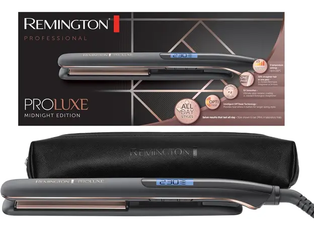 Hair straightener Remington E51 PROluxe Midnight Edt Straight