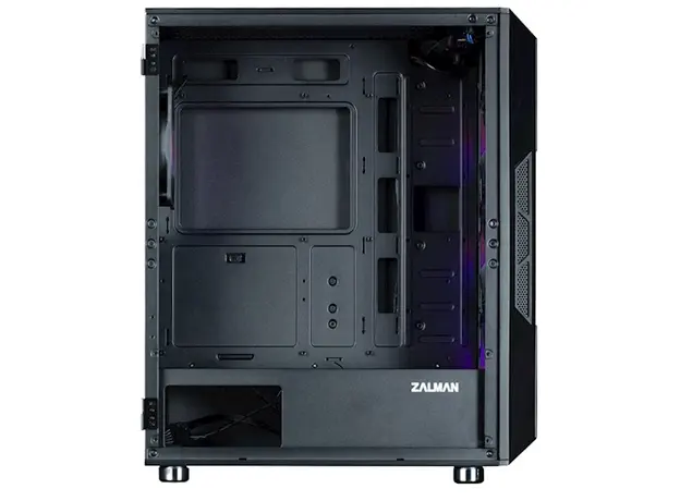 ქეისი Zalman I3NEOARGBBLACK, Computer Case, MidT, ATX, micro-ATX, mini-ATX, USB 2.0, USB 3.0x2, Black, 5 image