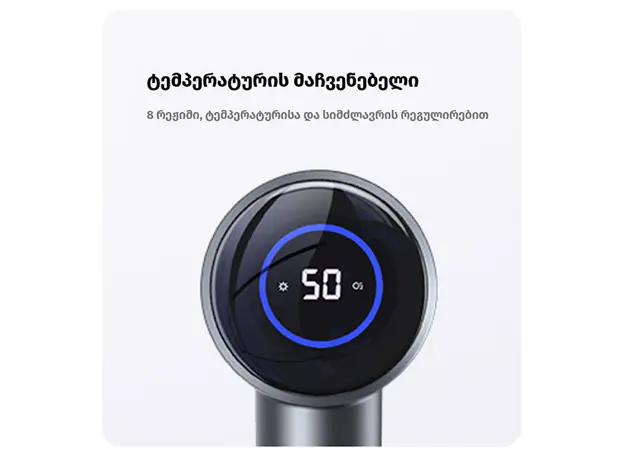 თმის საშრობი ALLX AXH-015P, 1600W, High Speed Hair Dryer, Negative Ionic, Turbo, Purple, 6 image