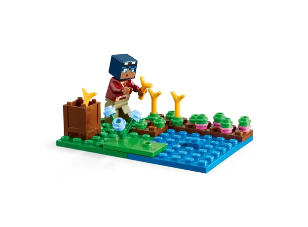 ლეგო LEGO Minecraft House in the shape of a frog, 5 image