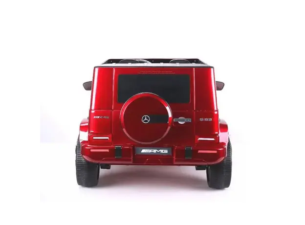 ბავშვის ელექტრო მანქანა MERCEDES AMG S307-PURPLE ტყავის სავარძლით, 5 image