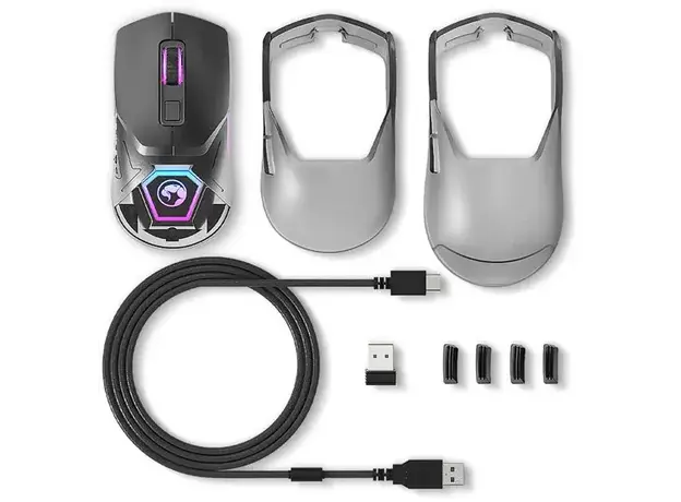 მაუსი Marvo Z FIT PRO G1W Wireless Mouse - Black, 5 image