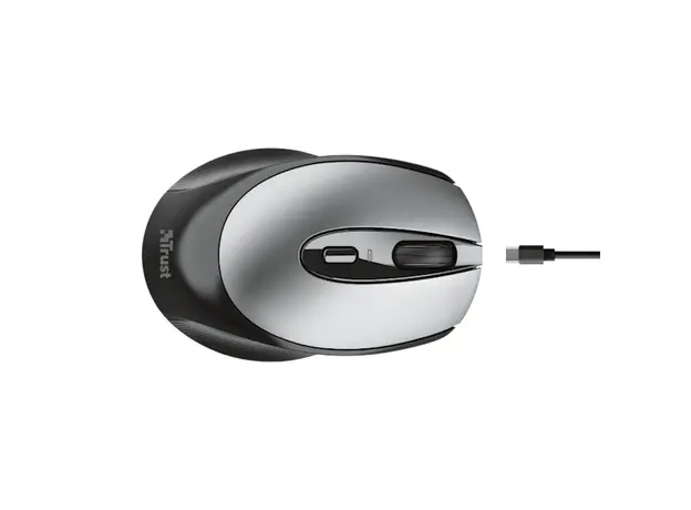 მაუსი TRUST ZAYA WRL RCHRGABLE MOUSE BLAK, 4 image