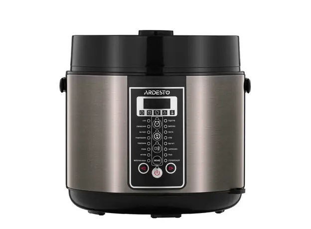მულტისახარში ARDESTO Multicooker, 860W, bowl-5L, electronic control, recipes book, inox+ plastic, bronz