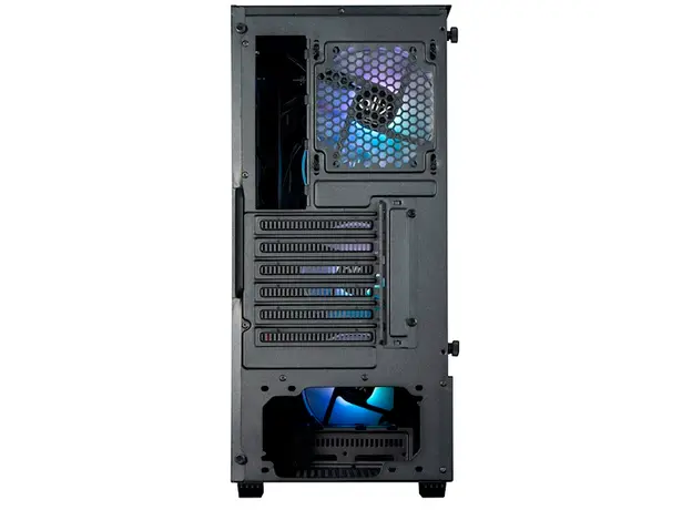 ქეისი ALLX AX-G2045, Computer Case, Micro-ATX, ATX, USB 3.0x1, USB 1.0x2, AUDIO, Black, 4 image