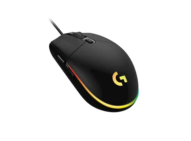 მაუსი LOGITECH G102 LIGHTSYNC Corded Gaming Mouse - BLACK - USB - EER (L910-005823), 3 image