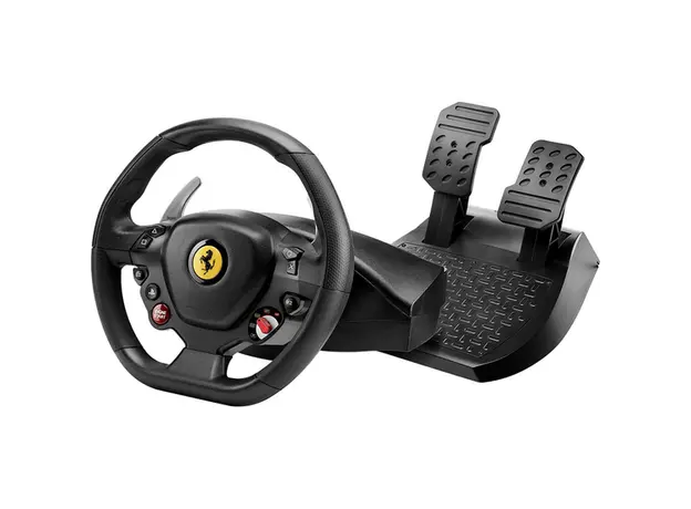 სათამაშო საჭე Thrustmaster T80 RW FERRARI 488 GTB EMEA VERSION PS5,PS4,PC (4160672)