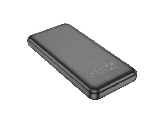 პორტატული დამტენი Hoco DB68 Cool power bank with display (10000mAh) Black, 5 image