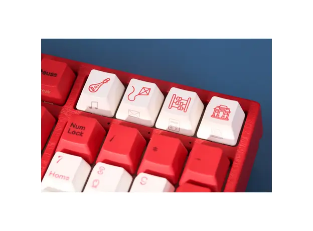 კლავიატურა Varmilo VEM108 Koi EC V2 Rose UA, 3 image