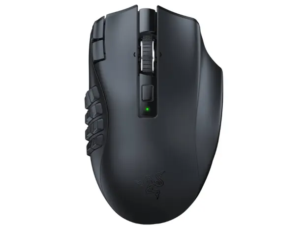მაუსი Razer Naga V2 HyperSpeed, WL/BT, Black