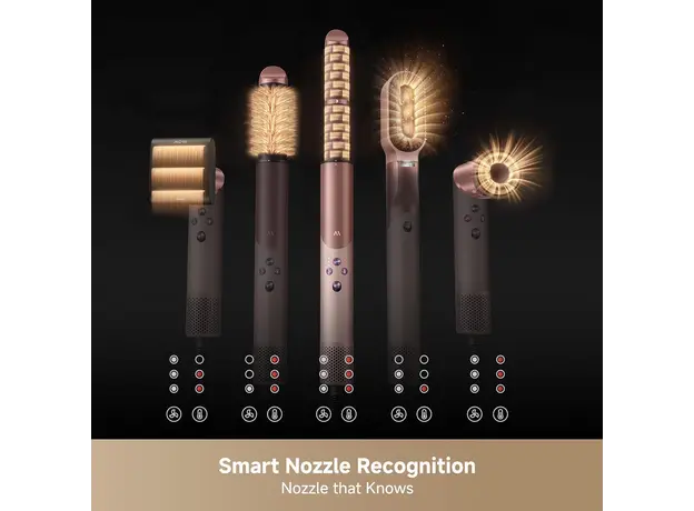 თმის საშრობი Mova Master 10 MyltiStyler Sakura Pink (AMMA10), 5 image