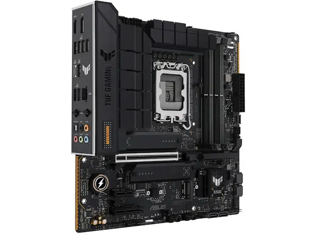 დედა დაფა ASUS Motherboard TUF GAMING B760M-PLUS WIFI II s1700 B760 4xDDR5 M.2 HDMI DP Wi-Fi BT mATX, 8 image