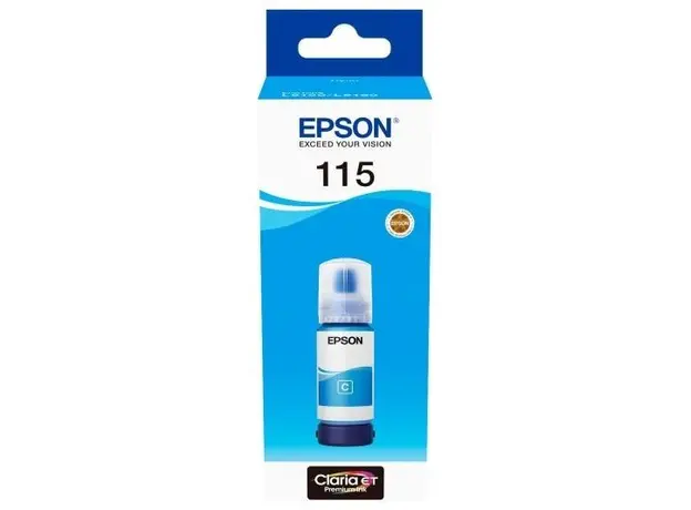 კარტრიჯის მელანი Epson EcoTank 115 I/C (b) L8160/L8180 Cyan INK Bottle
