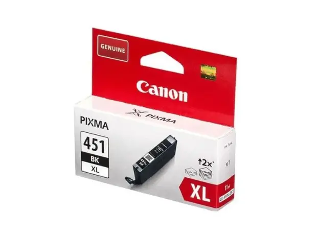 კარტრიჯი Canon CLI-451XL BK Black for PIXMA IP7240, iP8740, iX6840, MG5440, MG5540, MG5640, MG6340, MG6440, MG6640, MG7140, MG7540, MX924 ( 450 Pages), 2 image
