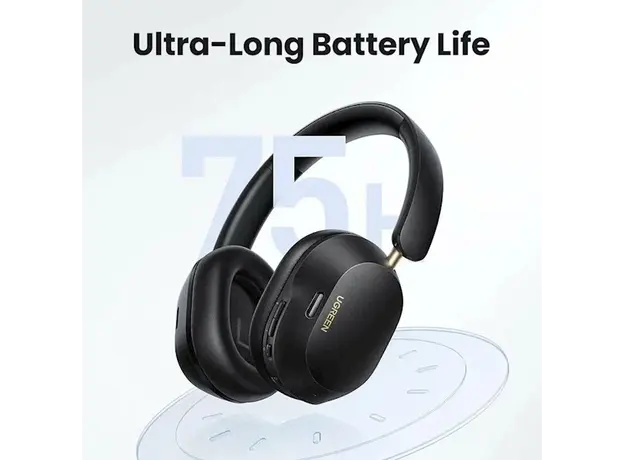 ყურსასმენი UGREEN HP203 (35757), Headset, Wireless, Bluetooth, Black, 3 image